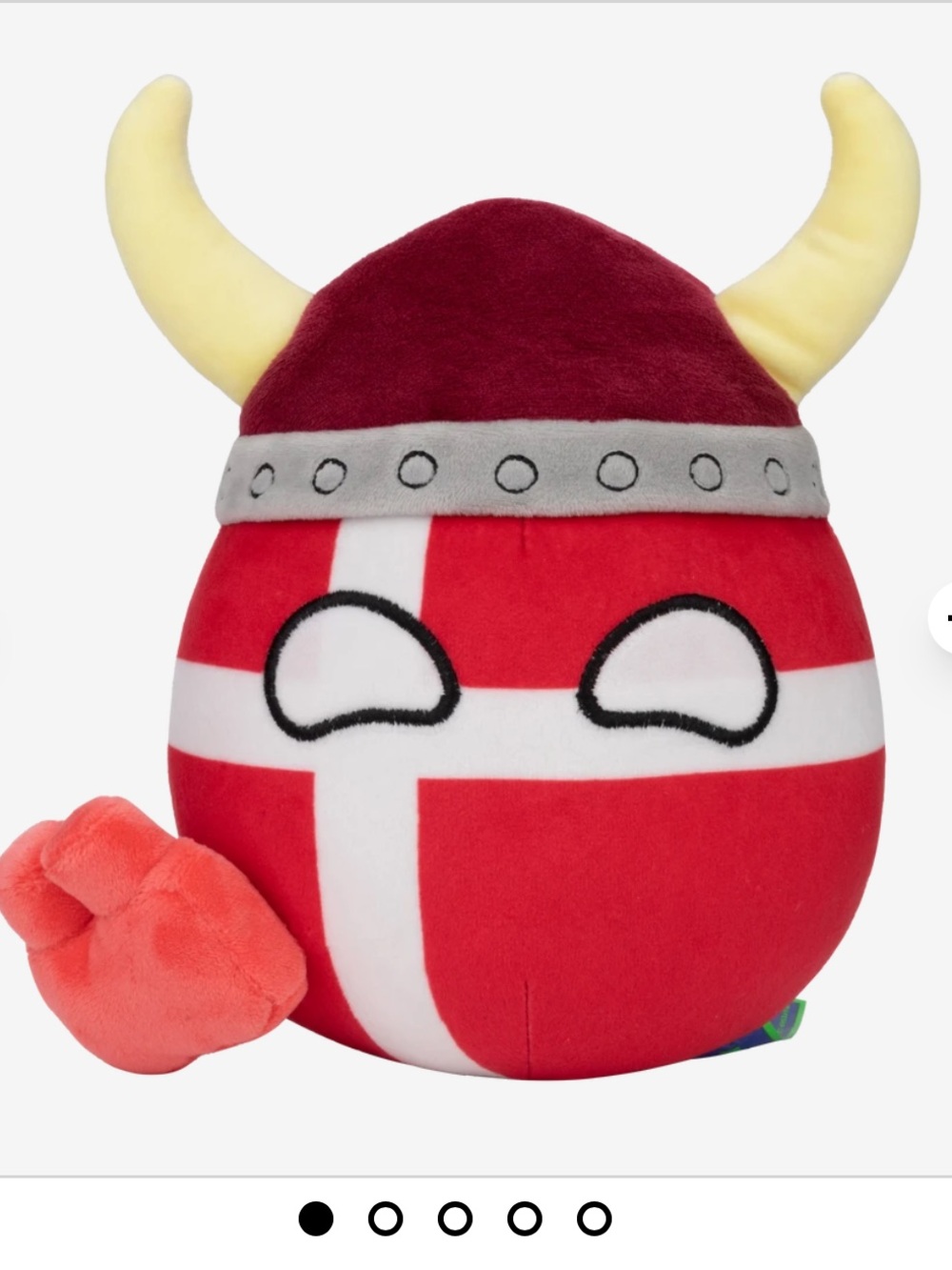 Makeship Denmark Ball Plush by Drew Durnil